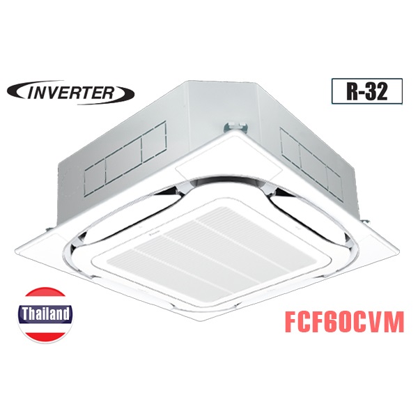 Máy lạnh âm trần Daikin Inverter 2.5 HP FCF60CVM/RZF60CV2V